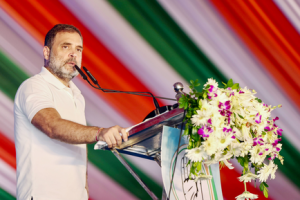 BJP looting land, forest, water: Rahul Gandhi at ‘save Constitution’ rally in Odisha