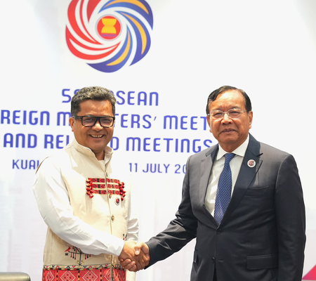 MoS Pabitra Margherita meets Cambodian FM on sidelines of ASEAN-India FMM Kuala