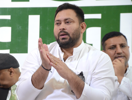 BJP files complaint against Tejashwi Yadav over AI-generated video