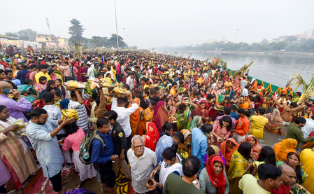 Four-day Chhath festival underway in Bihar